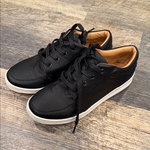 Black Kids Sneakers or casual Dress Shoes